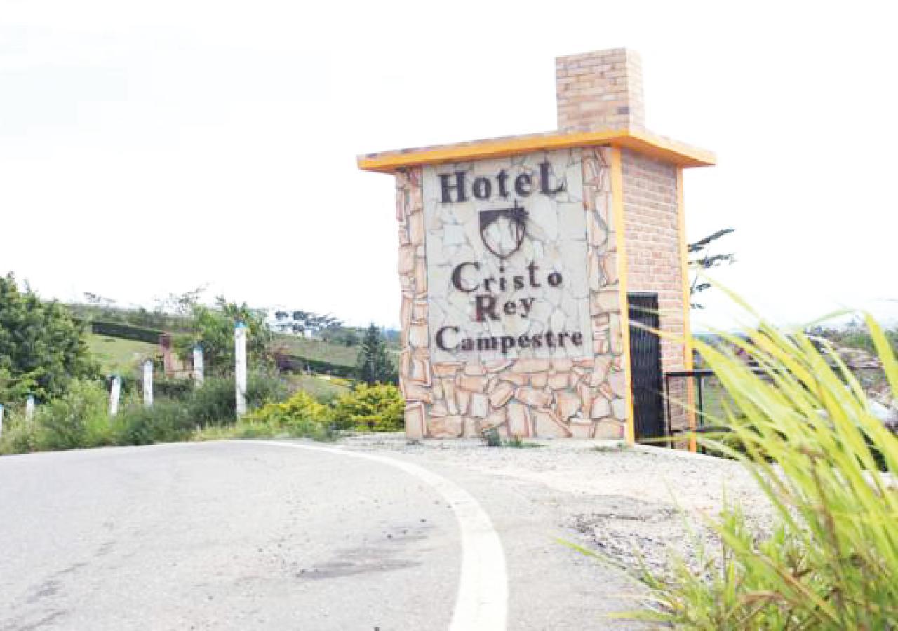 Hotel Cristo Rey Campestre Los Santos  Exteriér fotografie